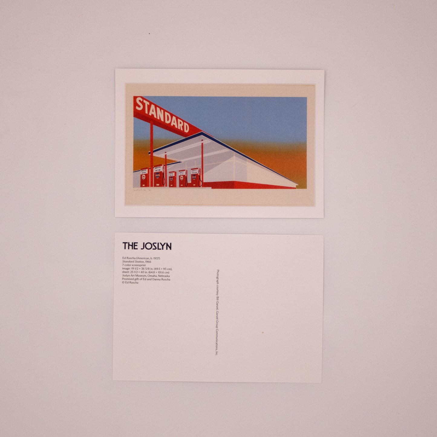 Ed Ruscha - Standard Station Postcard