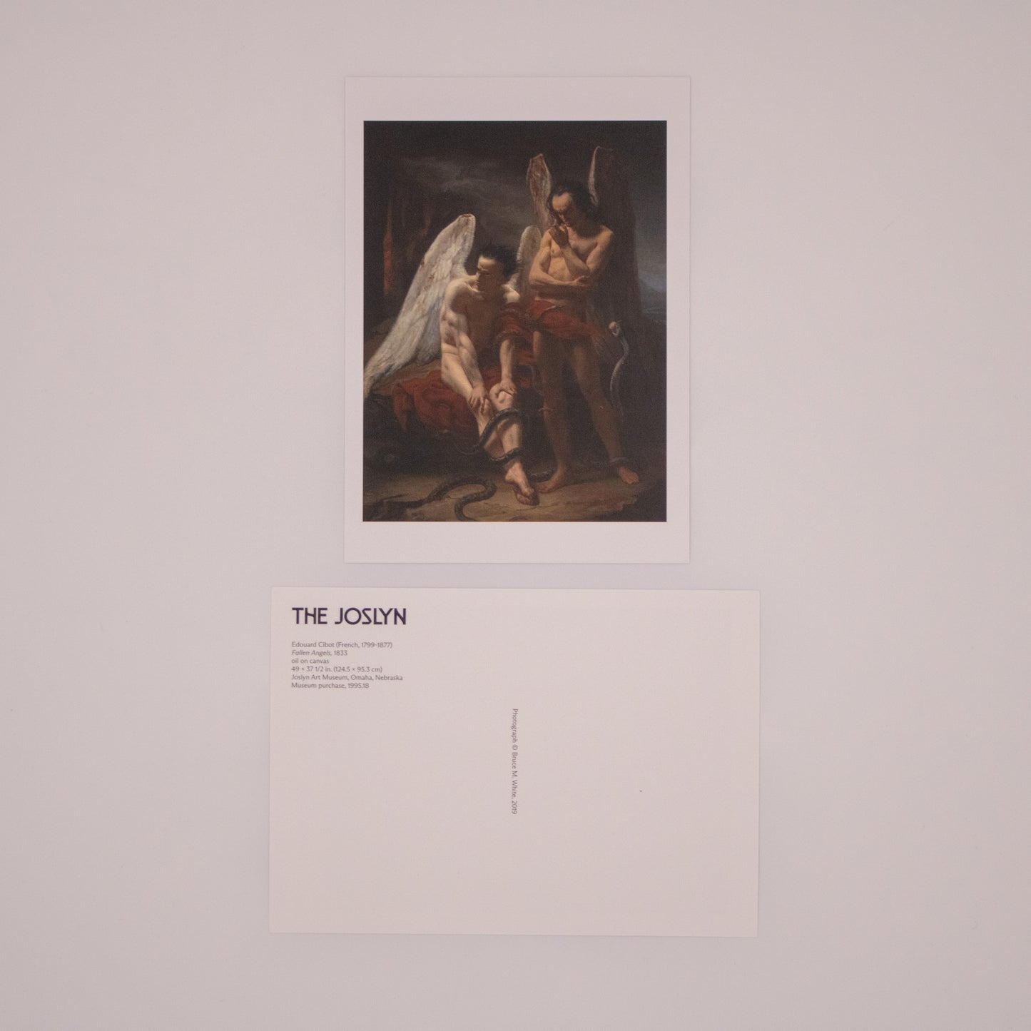 Edouard Cibot - Fallen Angels Postcard
