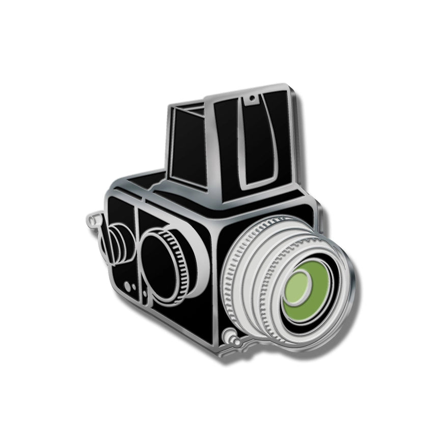 Medium Format Camera Enamel Pin