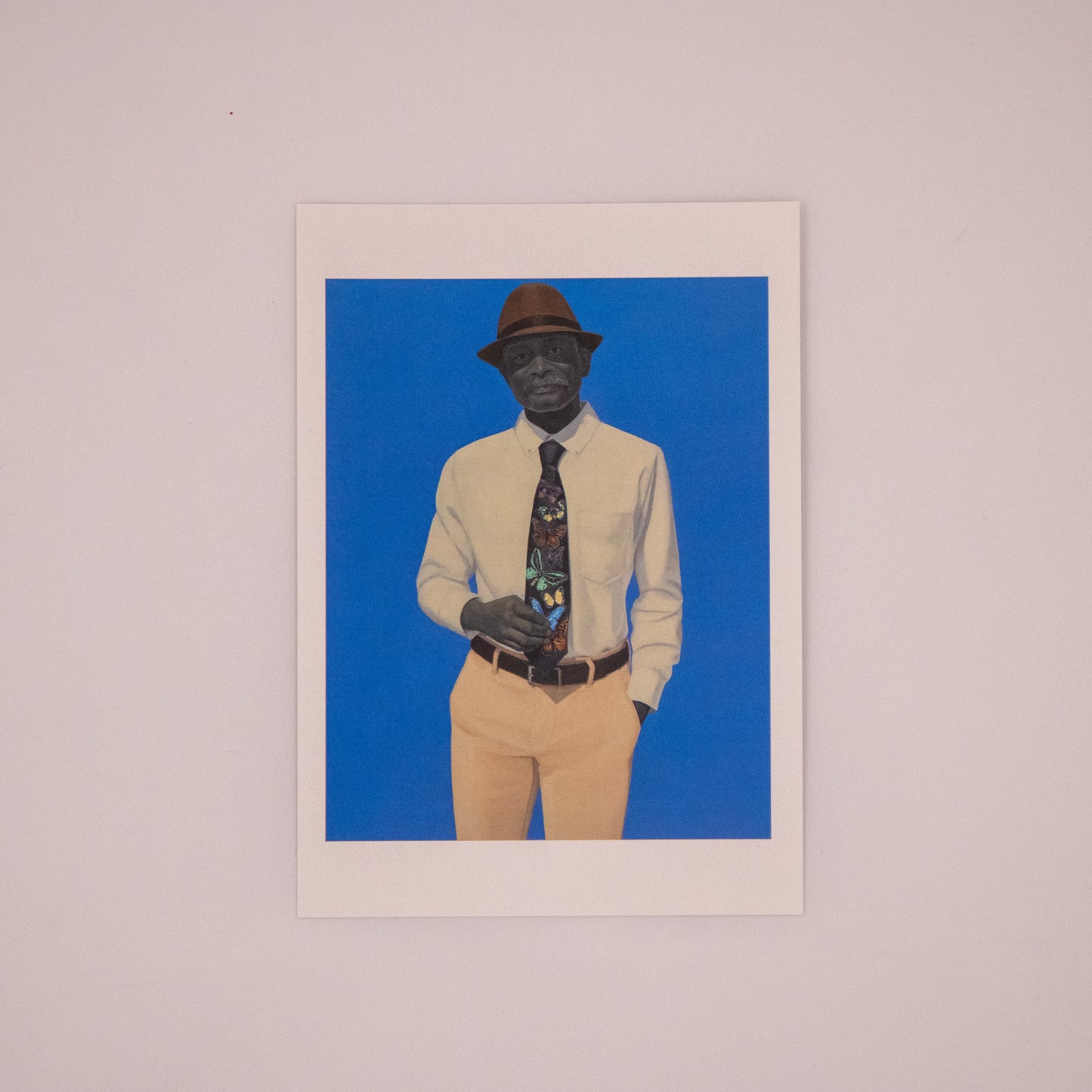 Amy Sherald - The Beauty of Change (A Happy Man) Postcard