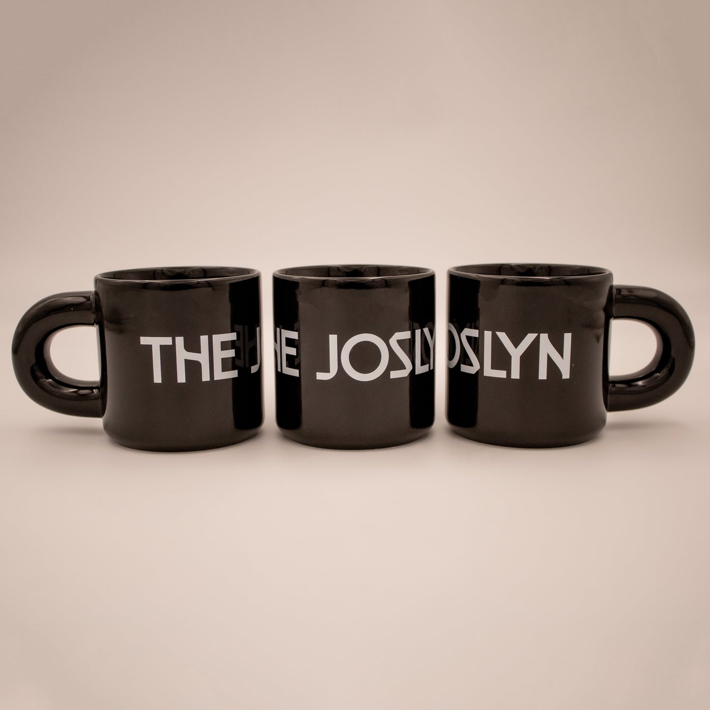 Joslyn Black Chunky Handle Mug