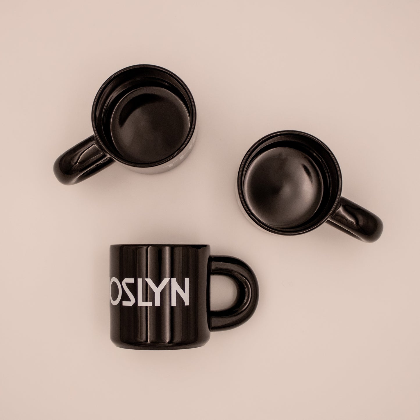 Joslyn Black Chunky Handle Mug
