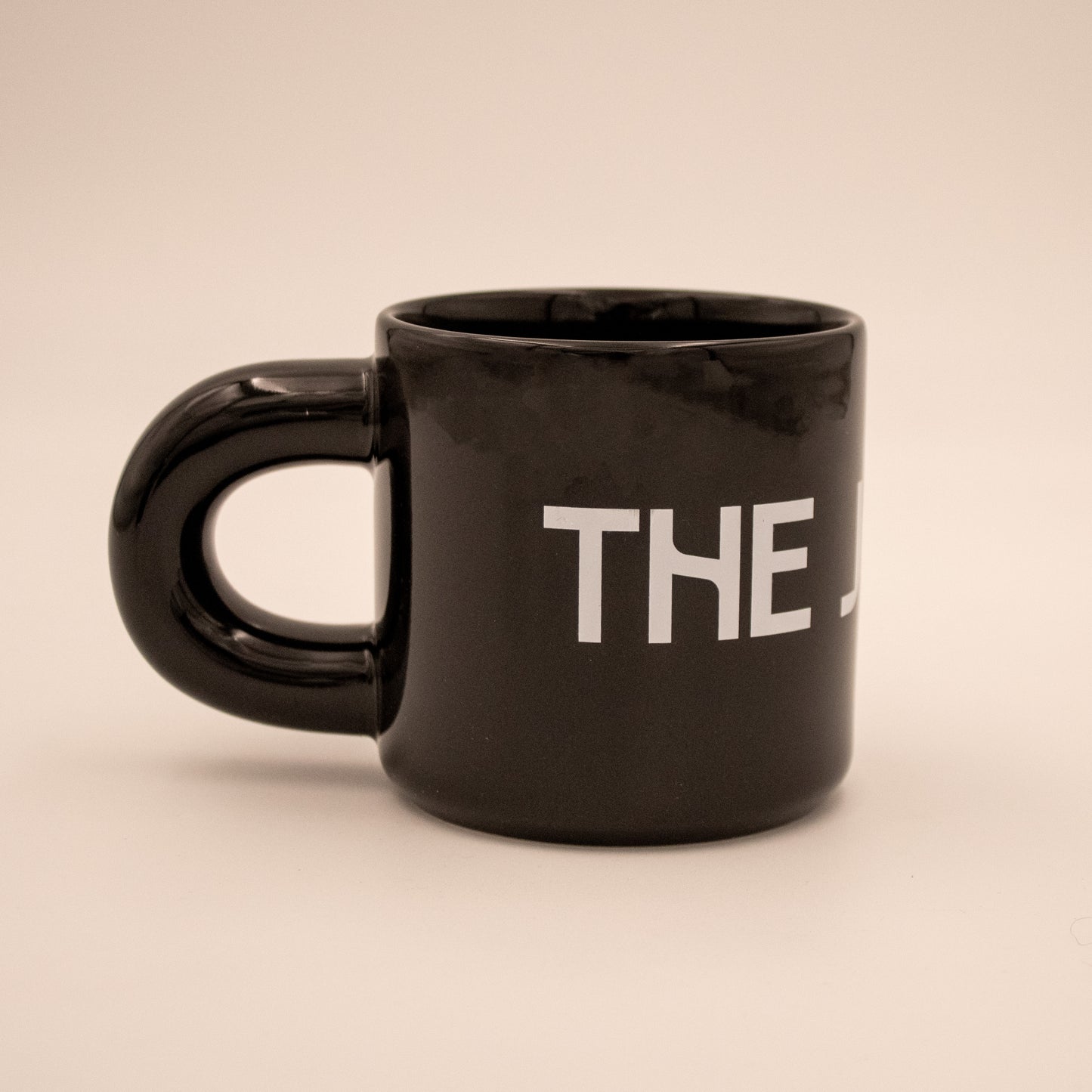 Joslyn Black Chunky Handle Mug
