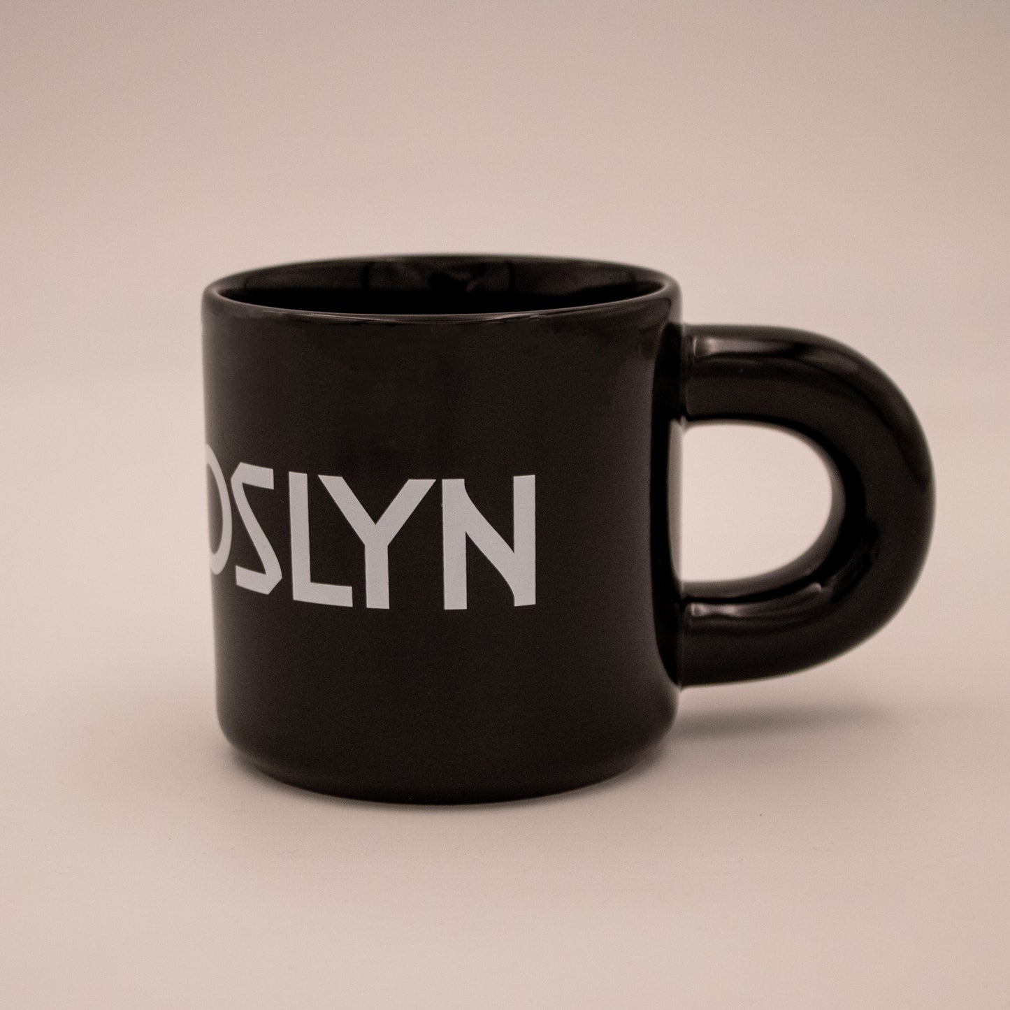 Joslyn Black Chunky Handle Mug