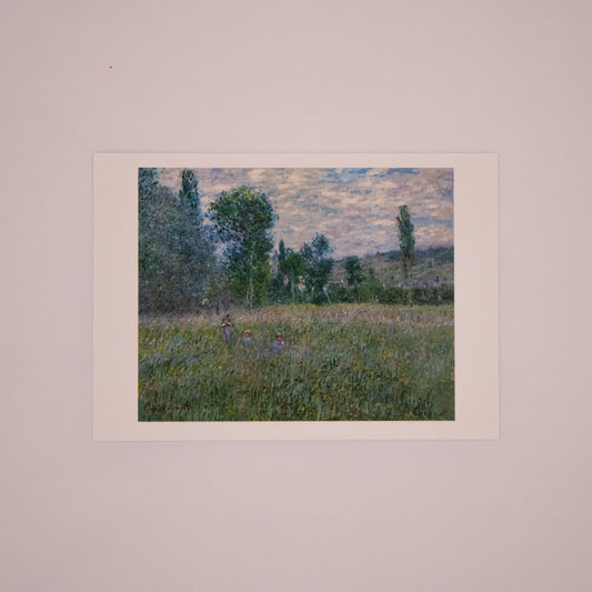 Claude Monet - The Meadows Postcard