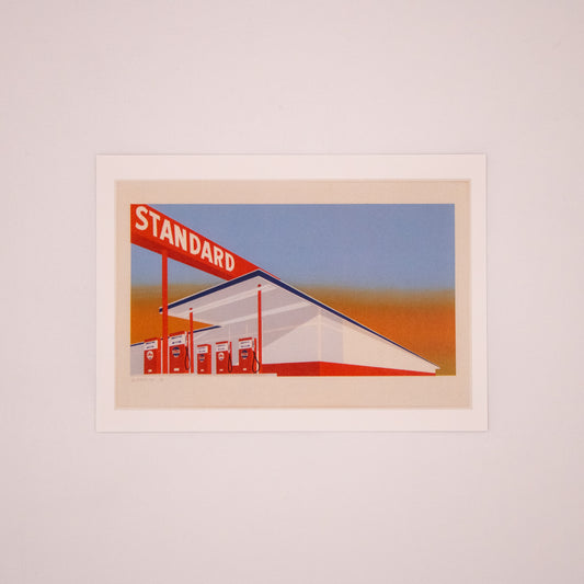 Ed Ruscha - Standard Station Postcard