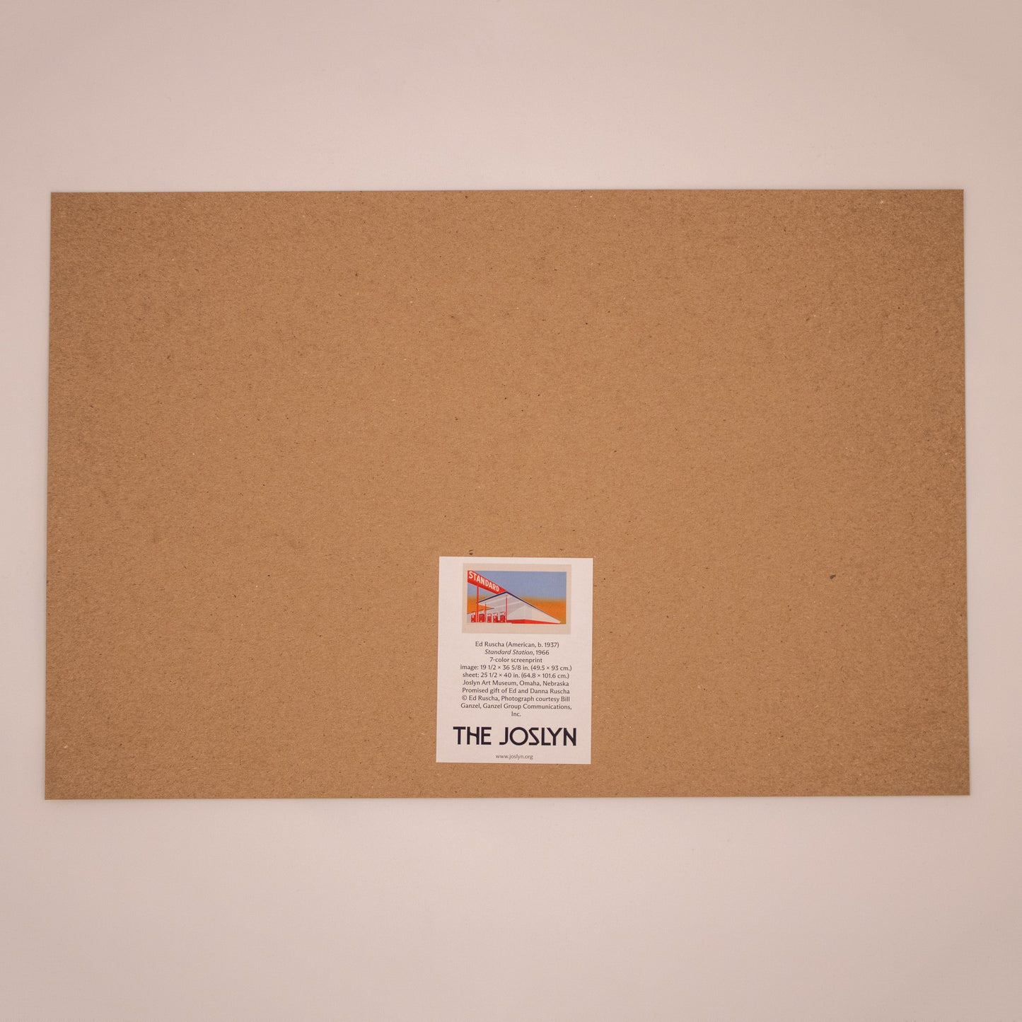 Ed Ruscha - Standard Station Print 18"x12" Art Print