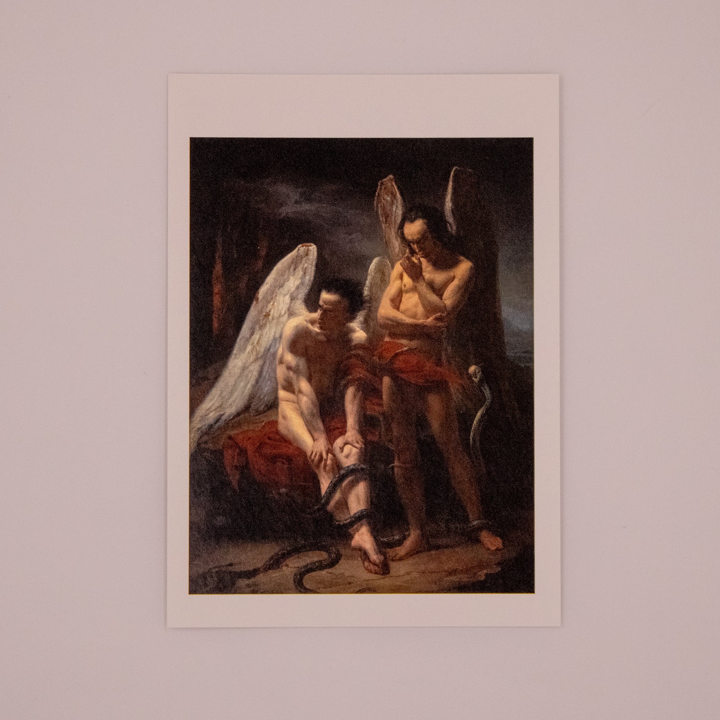 Edouard Cibot - Fallen Angels Postcard
