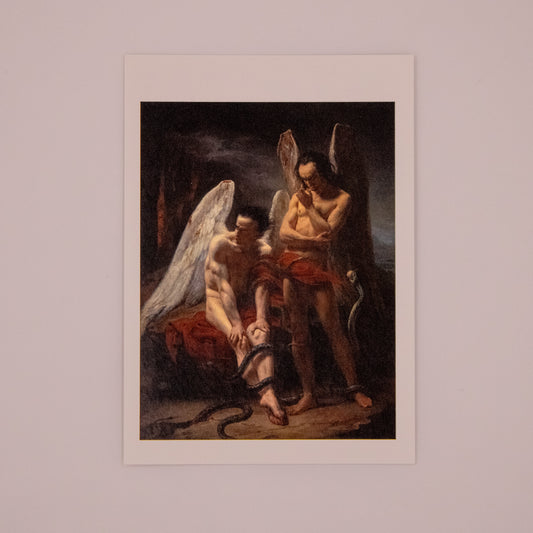 Edouard Cibot - Fallen Angels Postcard