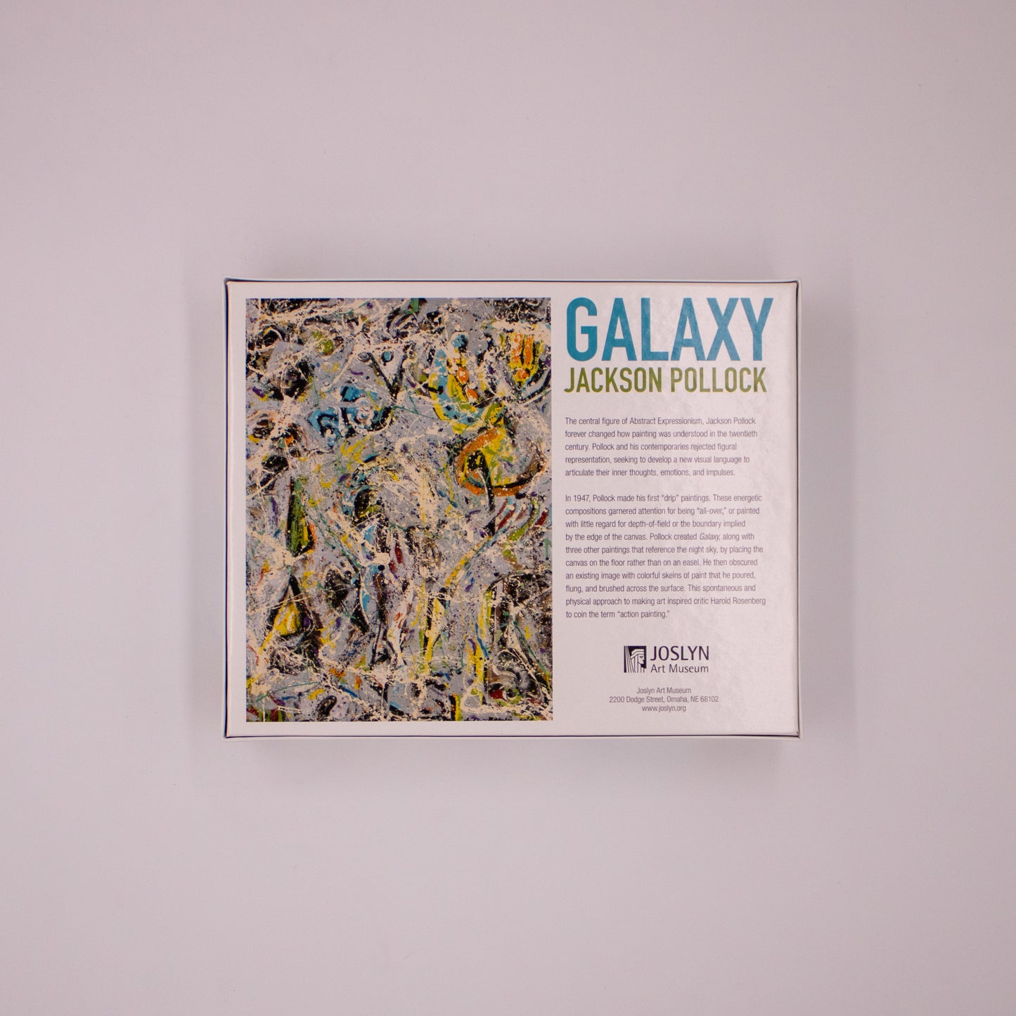 Jackson Pollock Galaxy 500-piece puzzle