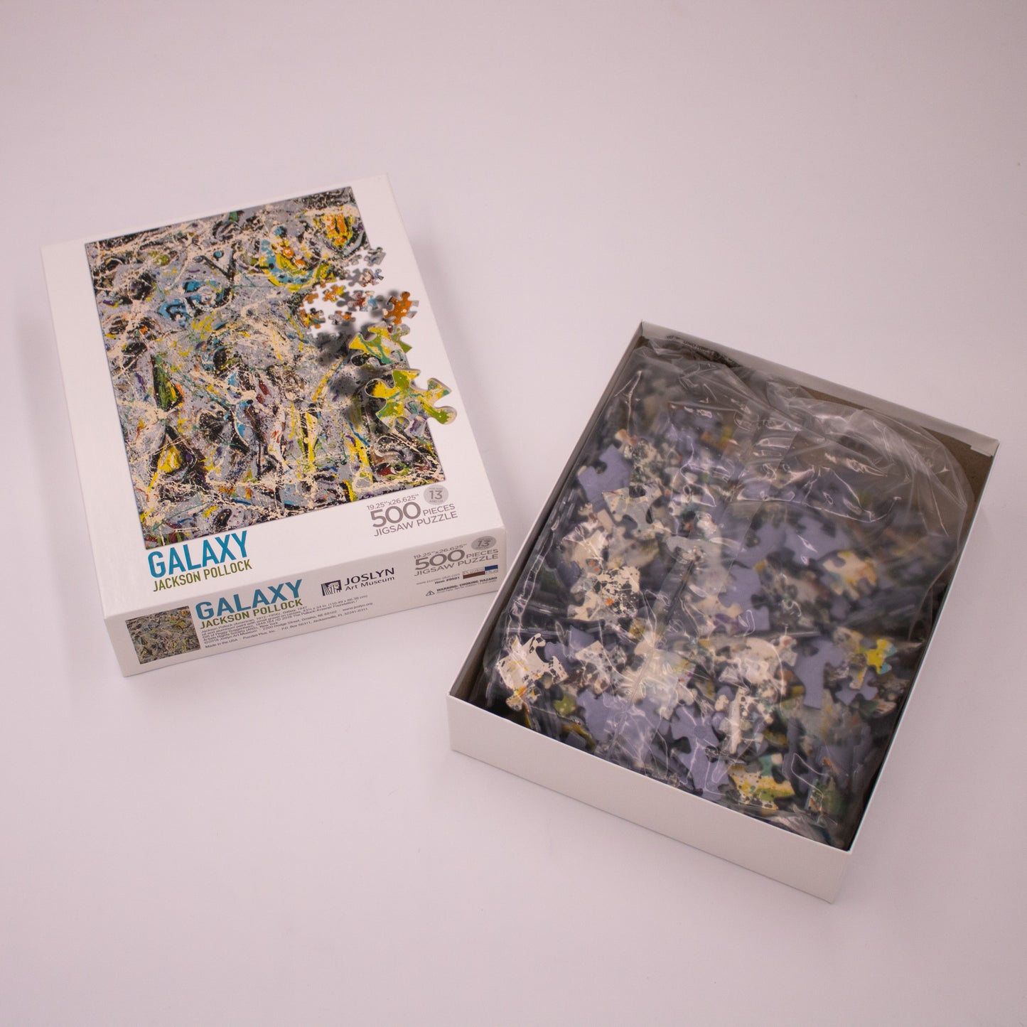 Jackson Pollock Galaxy 500-piece puzzle