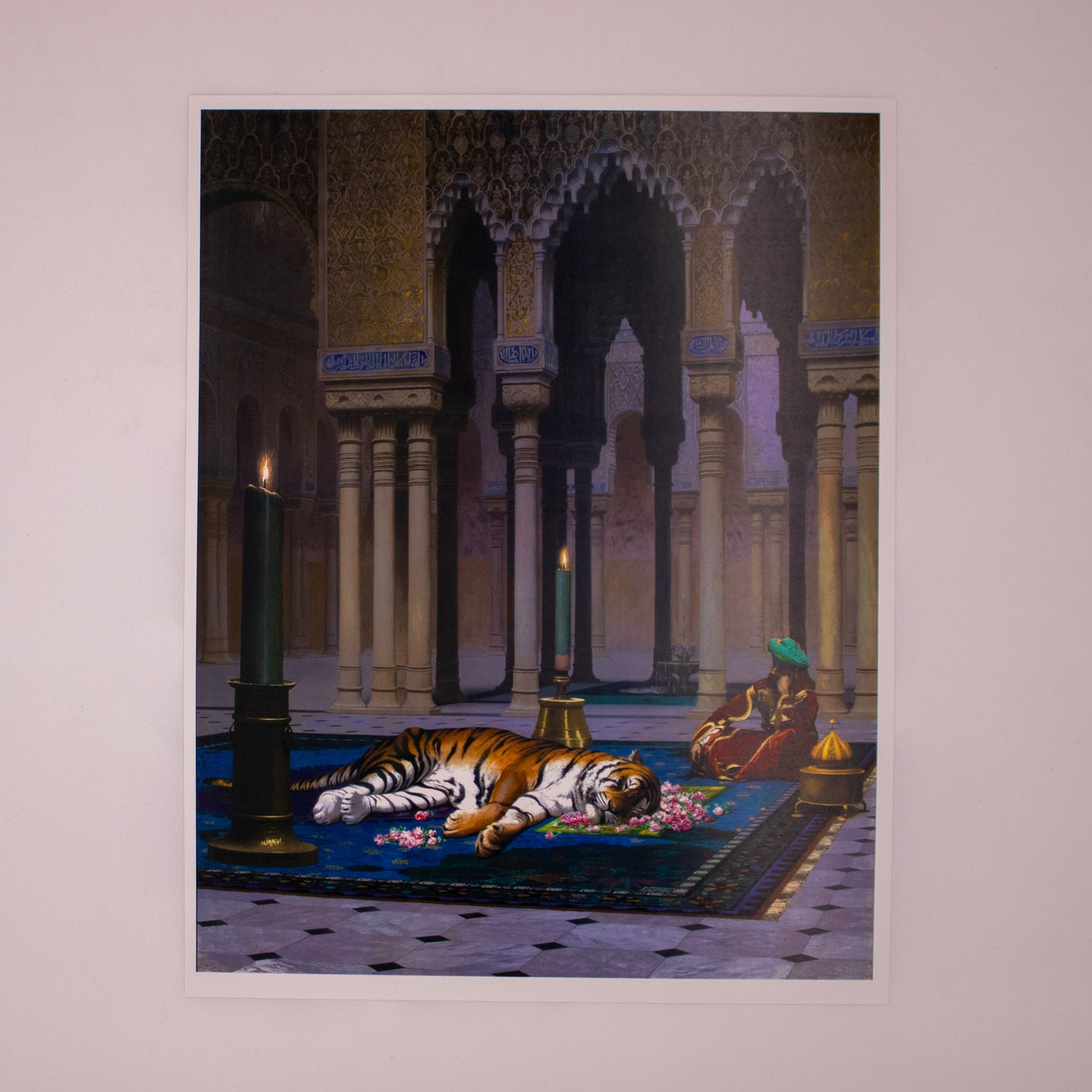 Jean-Léon Gérôme - The Grief of the Pasha 12"x15.25" Art Print