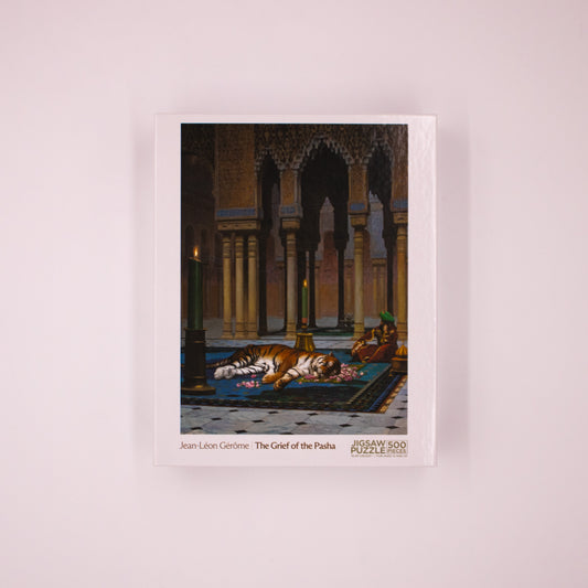 Jean-Leon Gerome The Grief of the Pasha 500-piece puzzle