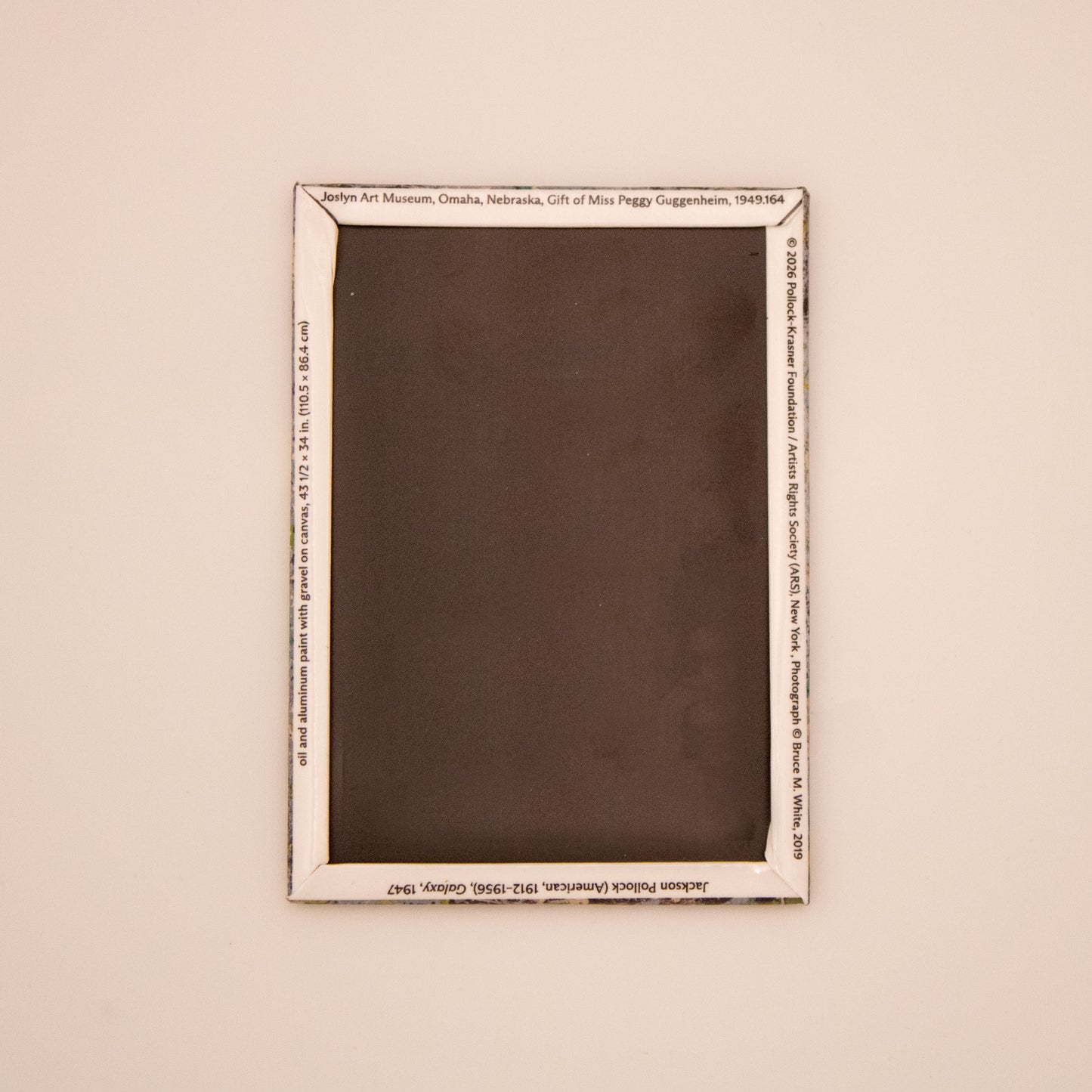 Jackson Pollock Galaxy Magnet