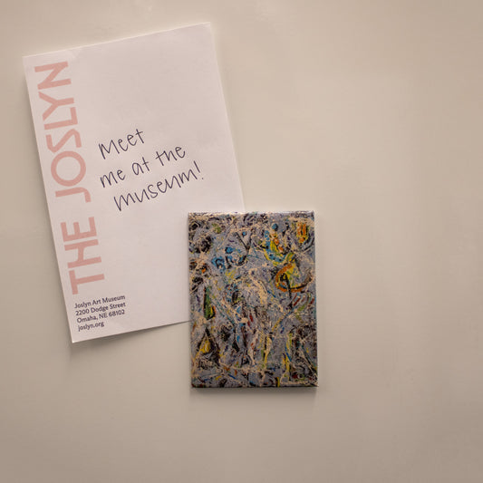 Jackson Pollock Galaxy Magnet