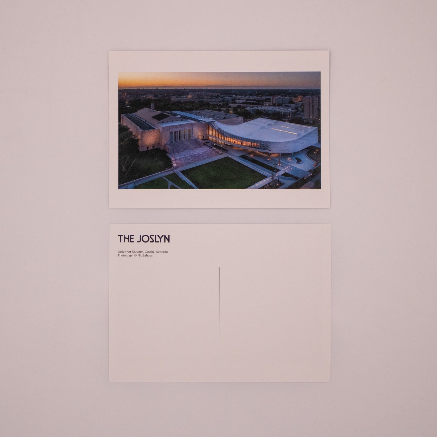 Joslyn Art Museum Building - Nic Lehoux Photo Postcard