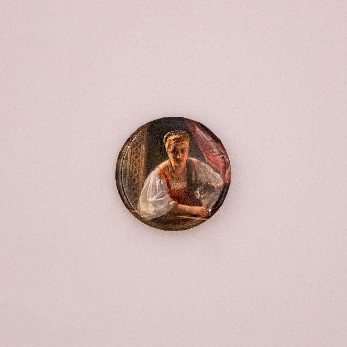 Portraits of Women from the European Collection - 4 Button Set