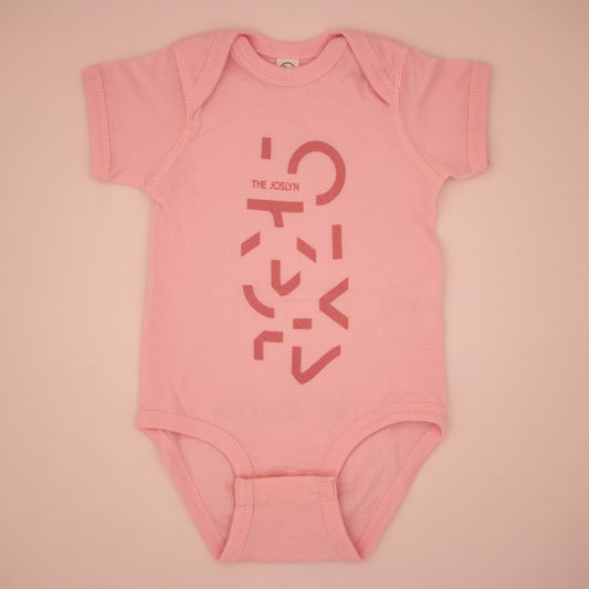 Joslyn Onesie - Pink