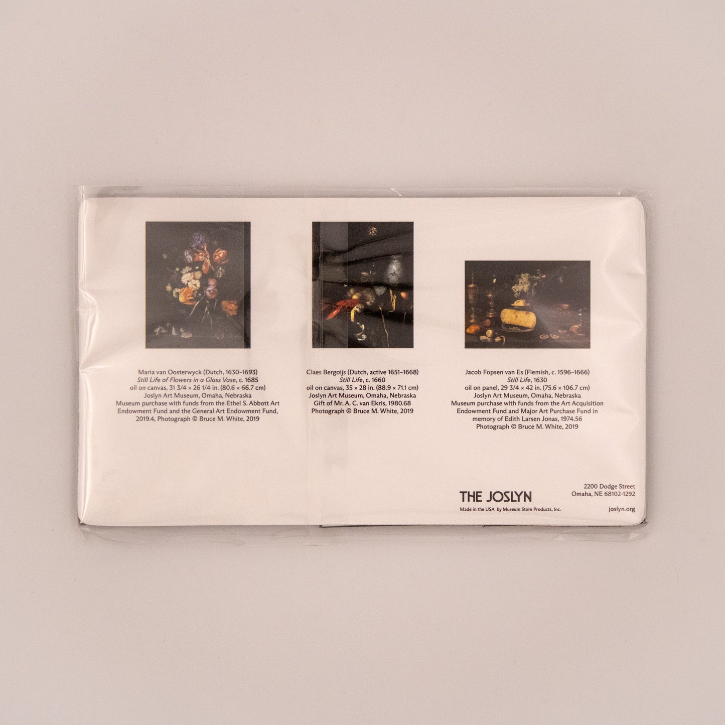 Still Lifes from the European Collection - 3 Magnet Set