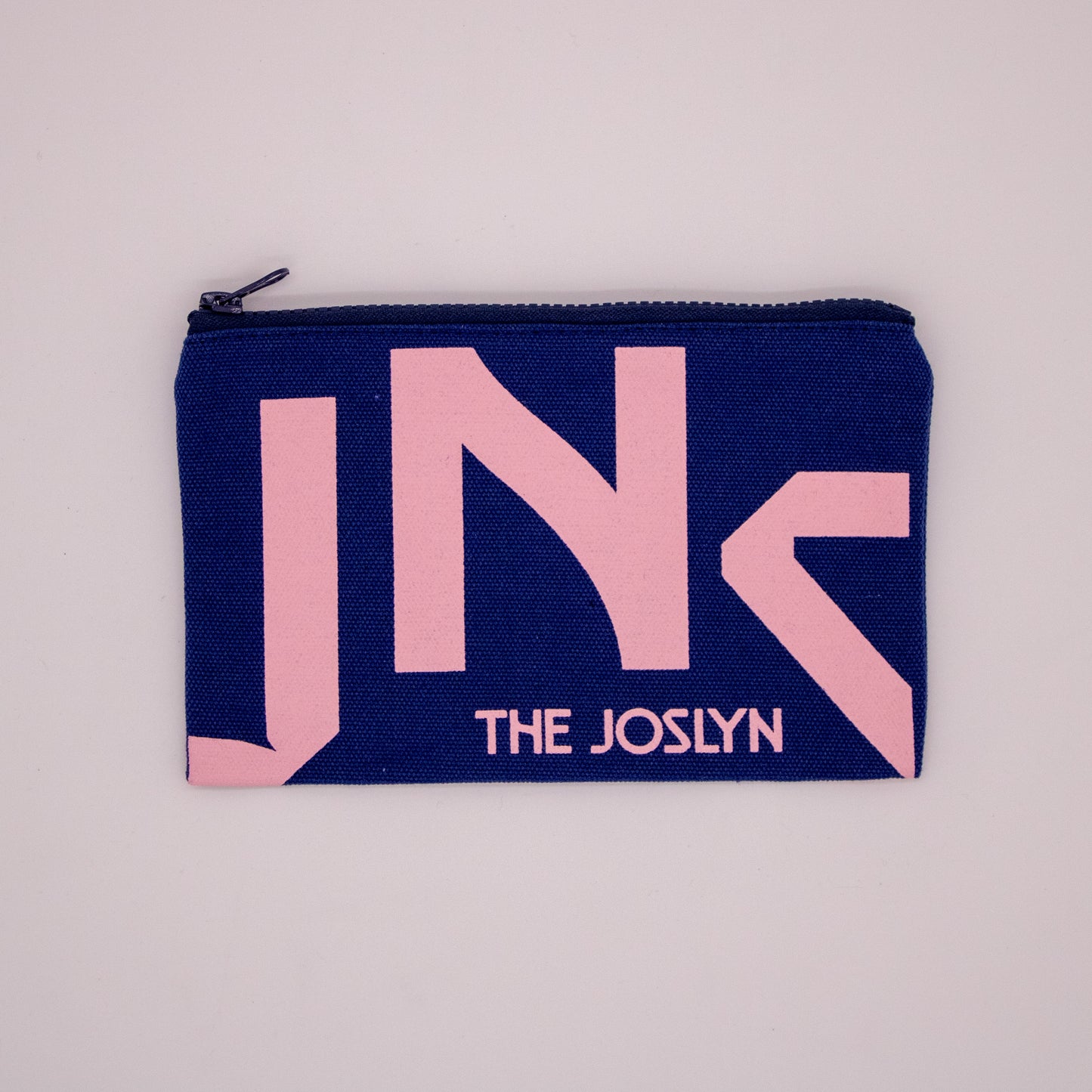 Joslyn Branded Blue Zip Pouch