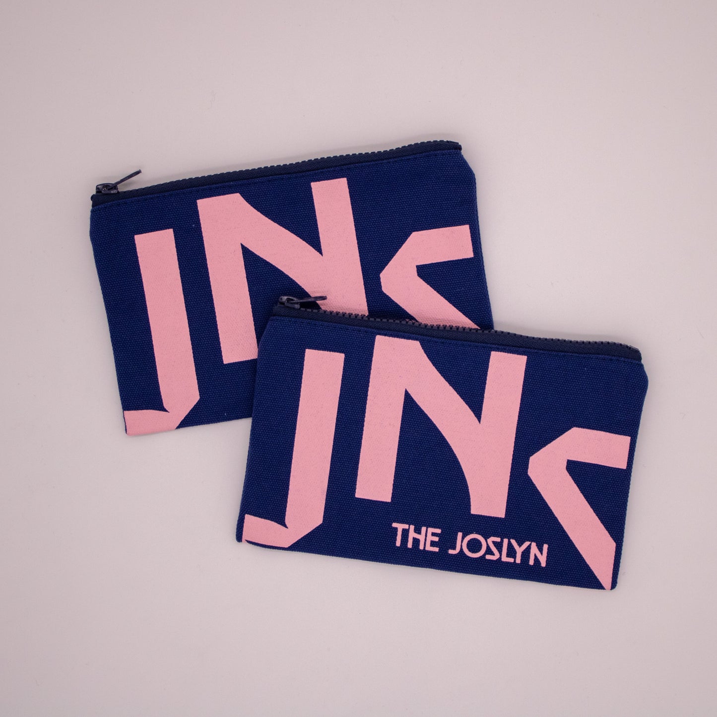 Joslyn Branded Blue Zip Pouch