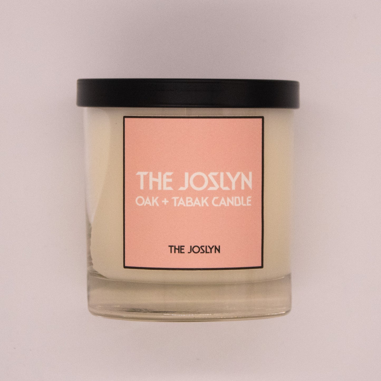 Joslyn Branded Candle - Oak & Tabak "The Joslyn"