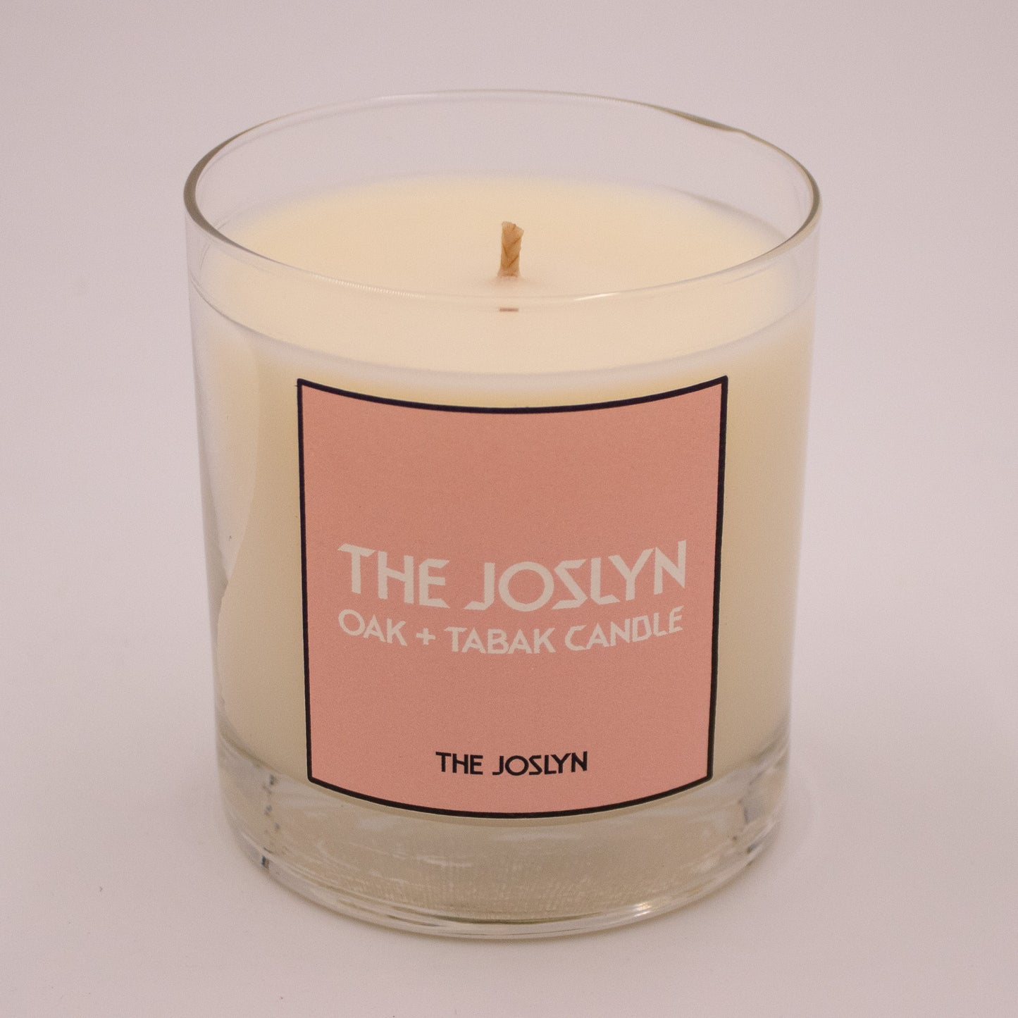 Joslyn Branded Candle - Oak & Tabak "The Joslyn"