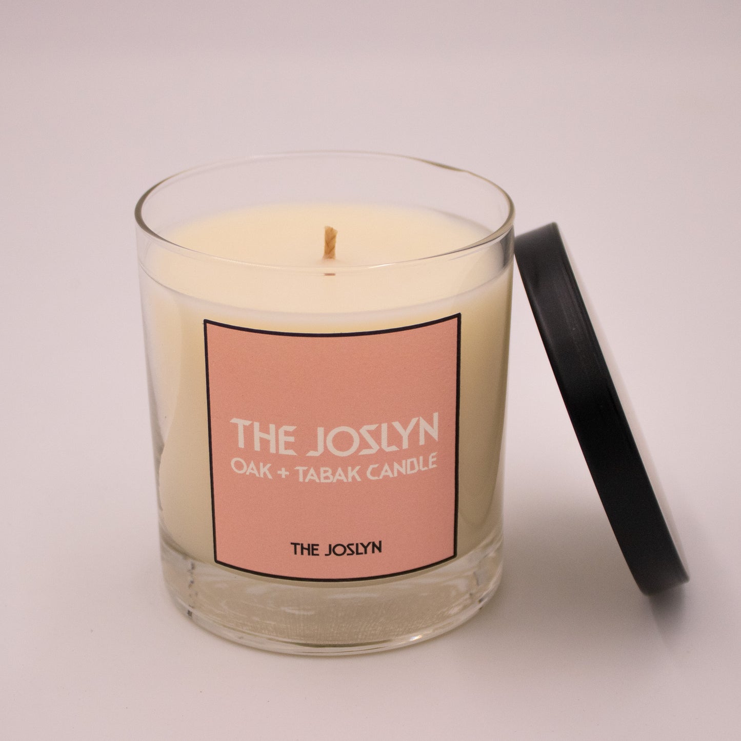 Joslyn Branded Candle - Oak & Tabak "The Joslyn"