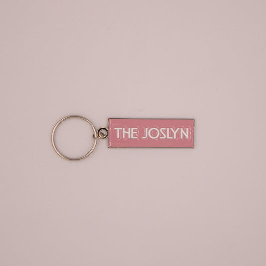 Joslyn Logo Enamel Keychain