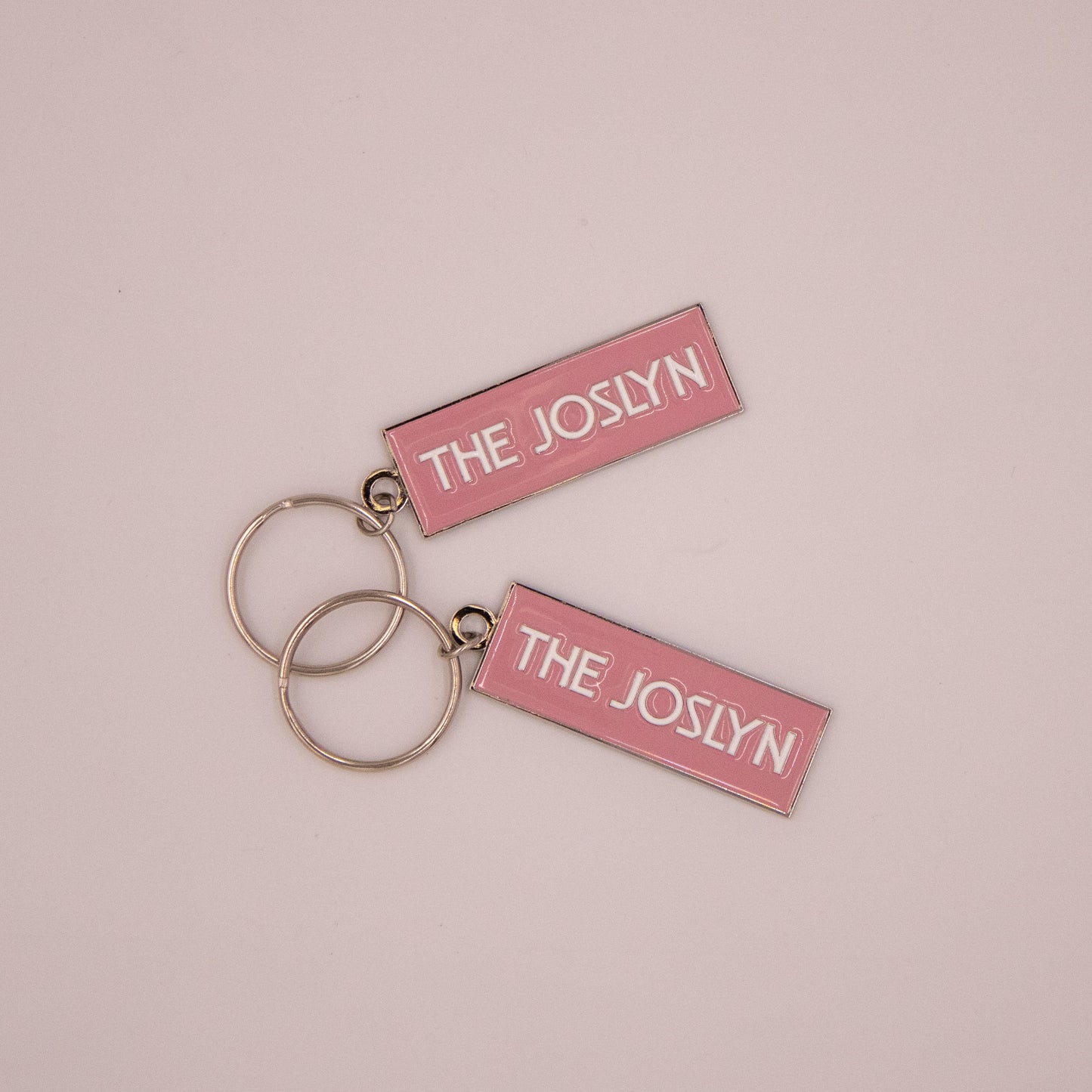 Joslyn Logo Enamel Keychain