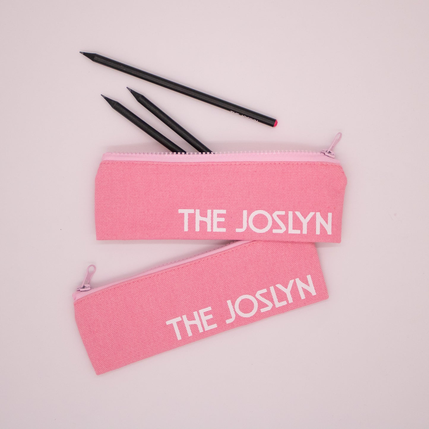 Joslyn Branded Pink Pencil Pouch