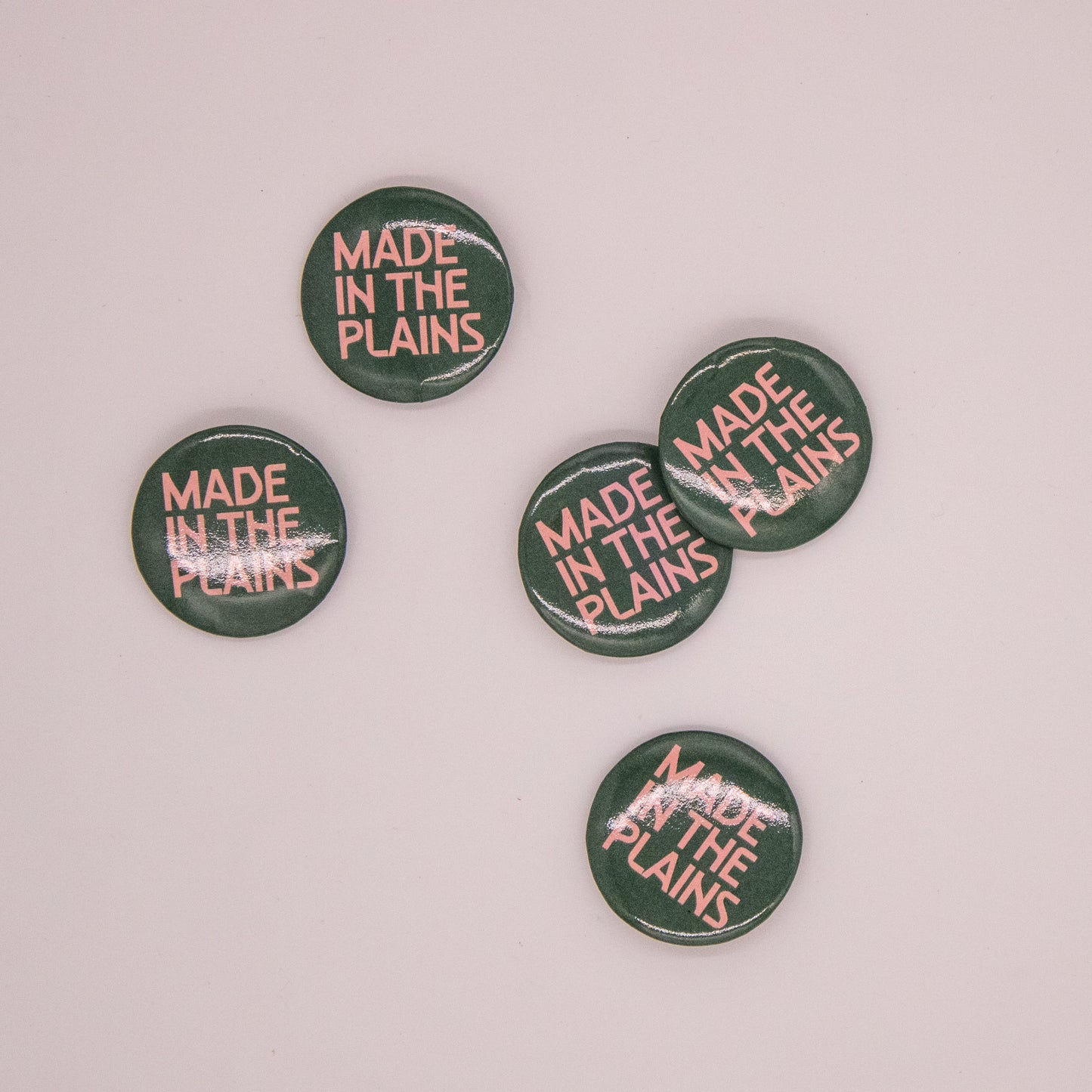 Made in the Plains Button