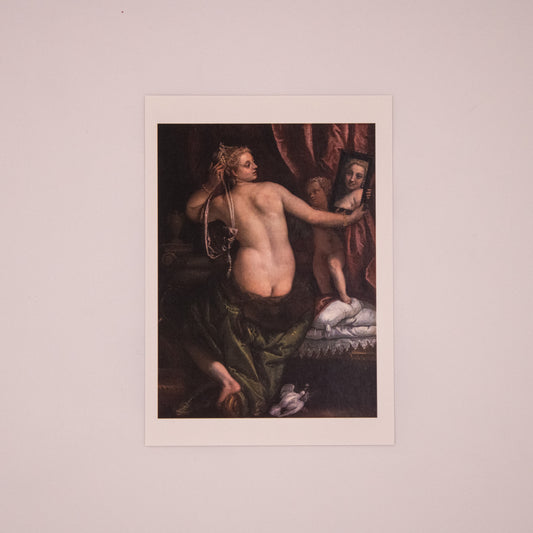 Paolo Caliari, called Veronese - Venus with a Mirror Postcard