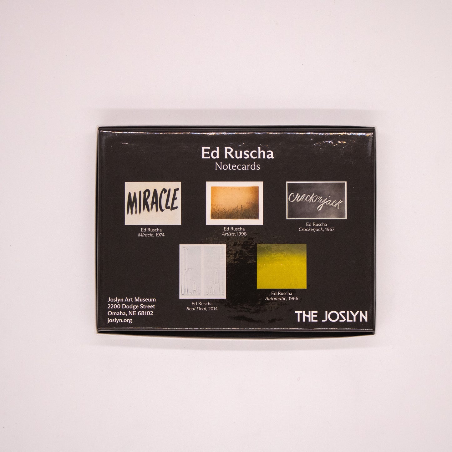 Ed Ruscha - Joslyn Notecards Set