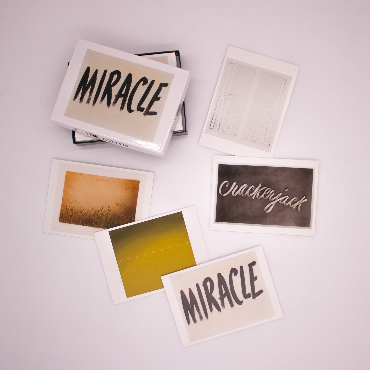 Ed Ruscha - Joslyn Notecards Set