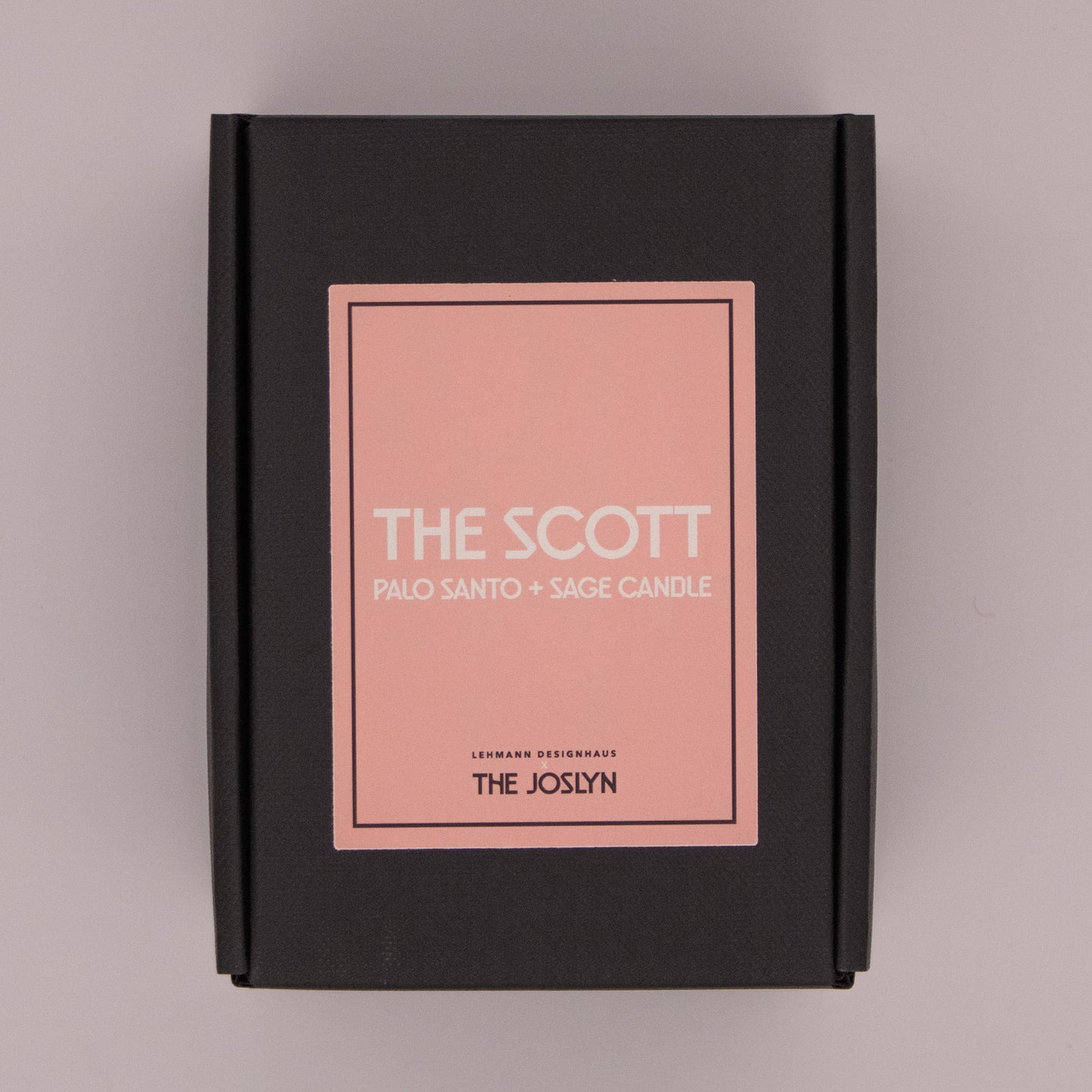 Joslyn Branded Candle - Palo Santo & Sage "The Scott"