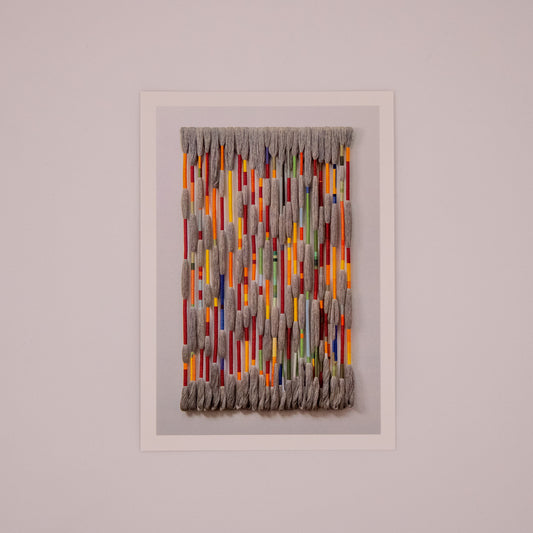 Sheila Hicks - Mandan Shrine Postcard