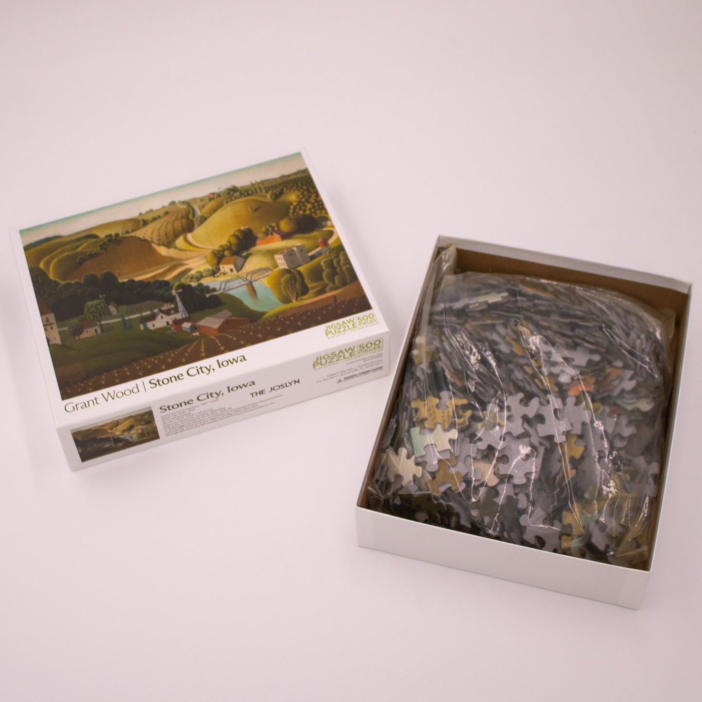 Grant Wood Stone City, Iowa 500-piece puzzle