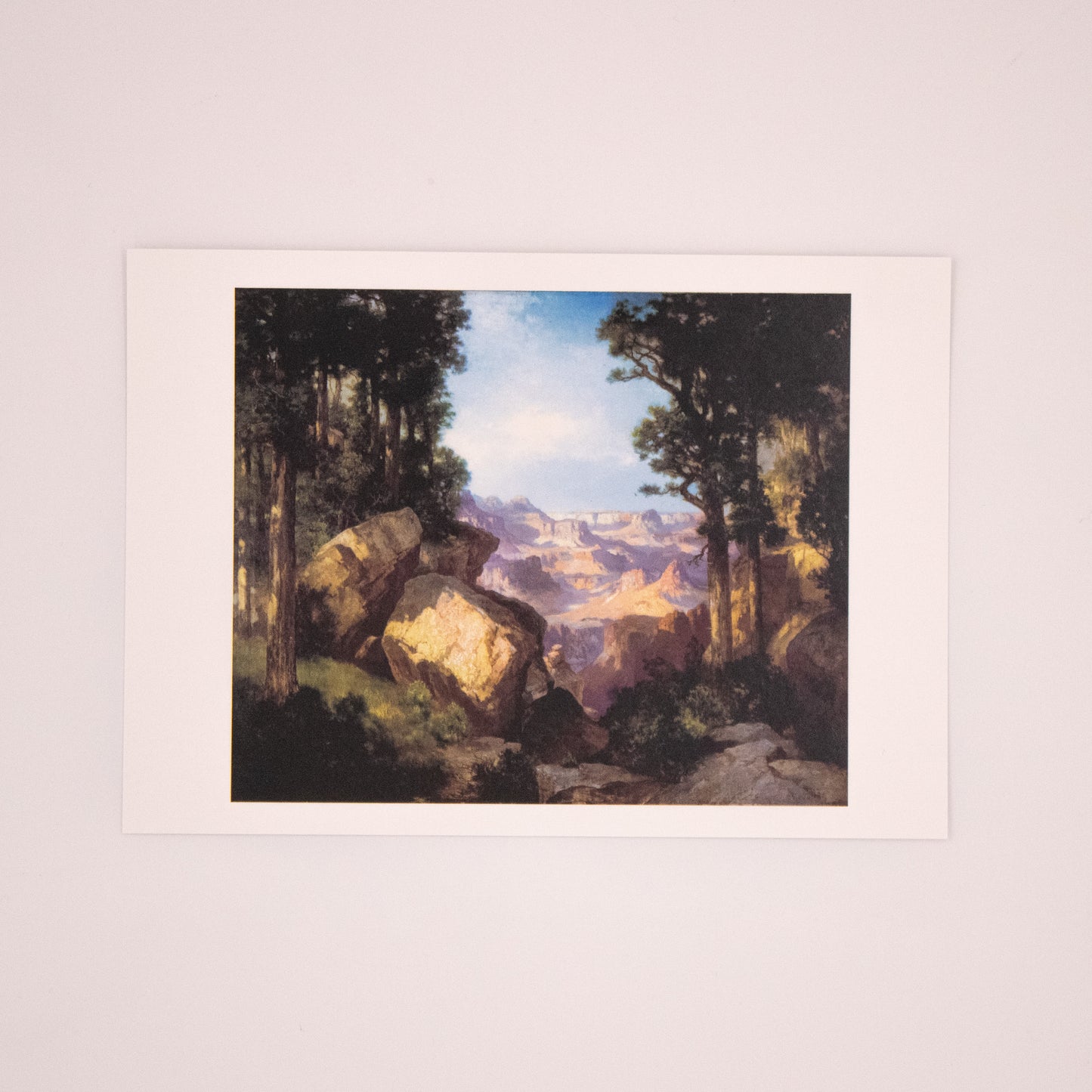 Thomas Moran - The Grand Canyon of the Colorado Postcard