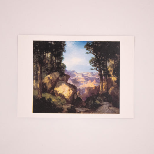Thomas Moran - The Grand Canyon of the Colorado Postcard
