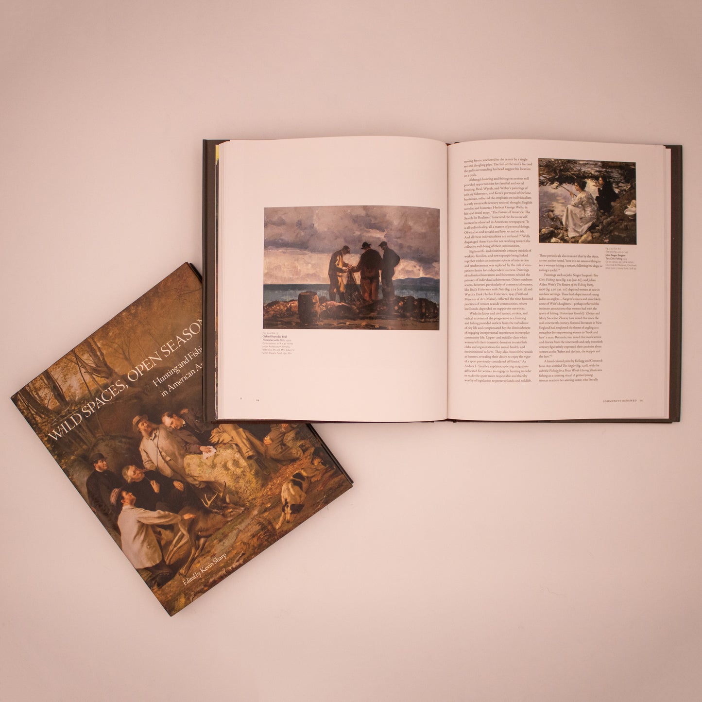 Wild Spaces, Open Seasons: Hunting and Fishing in American Art (hardcover)