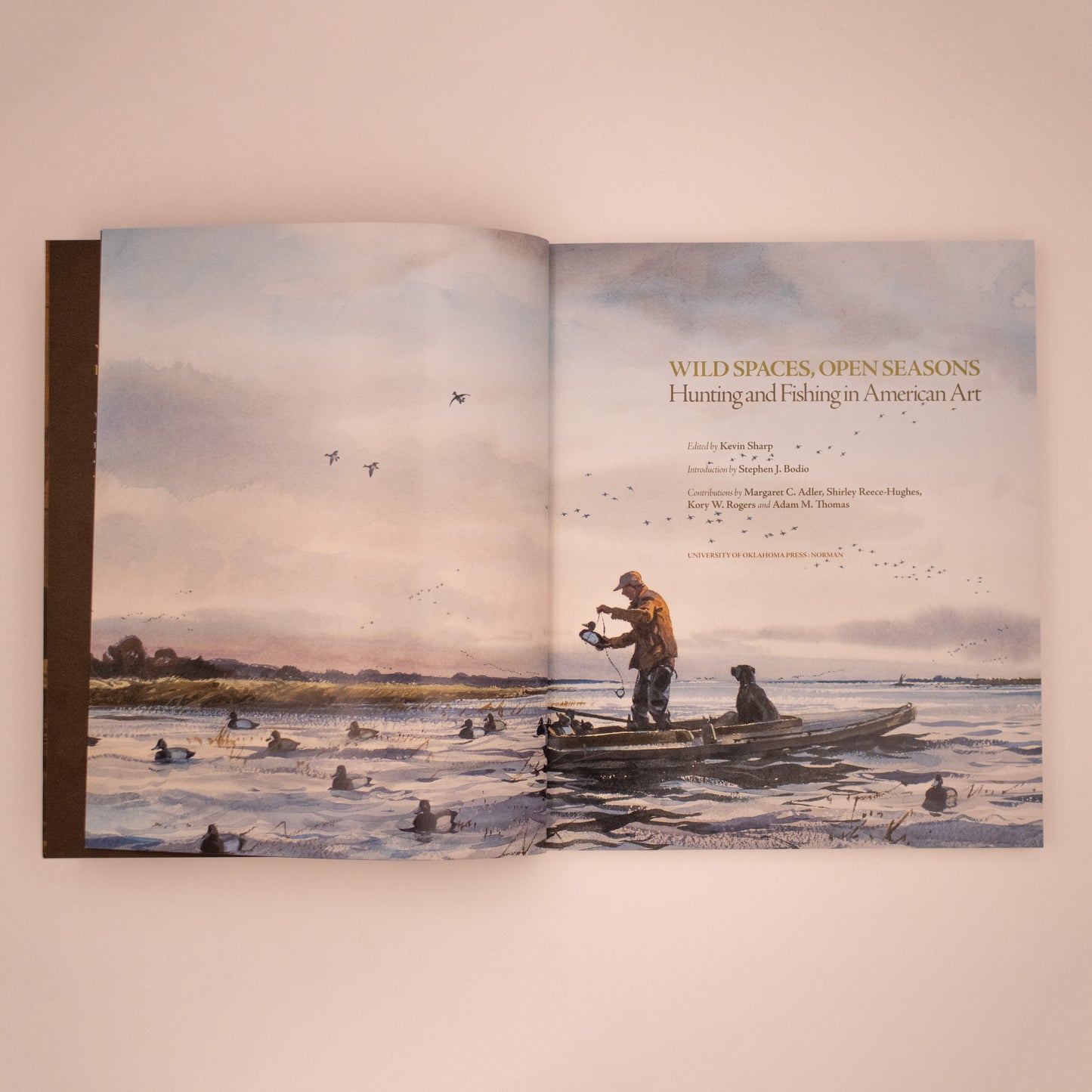 Wild Spaces, Open Seasons: Hunting and Fishing in American Art (paperback)