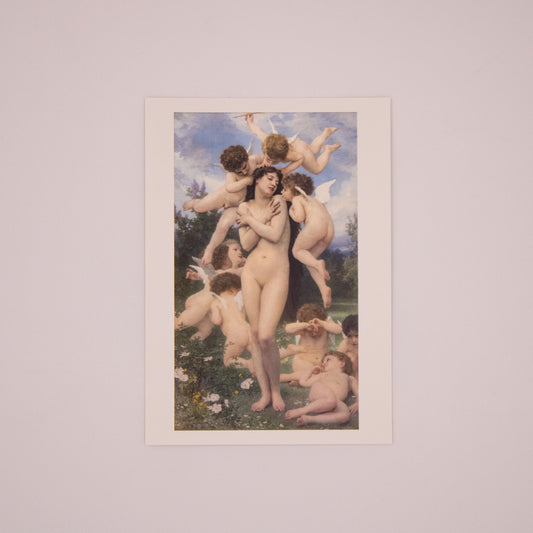 William-Adolphe Bouguereau - Return of Spring Postcard