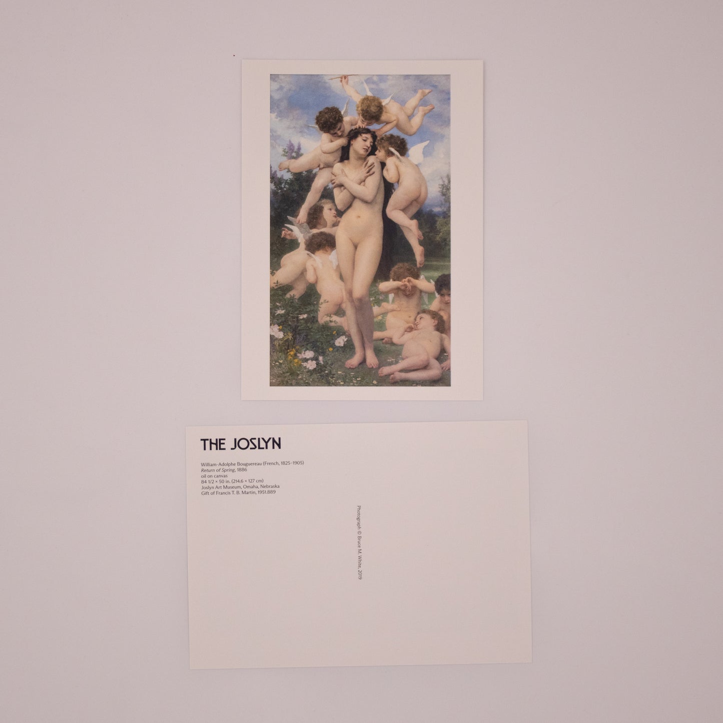 William-Adolphe Bouguereau - Return of Spring Postcard